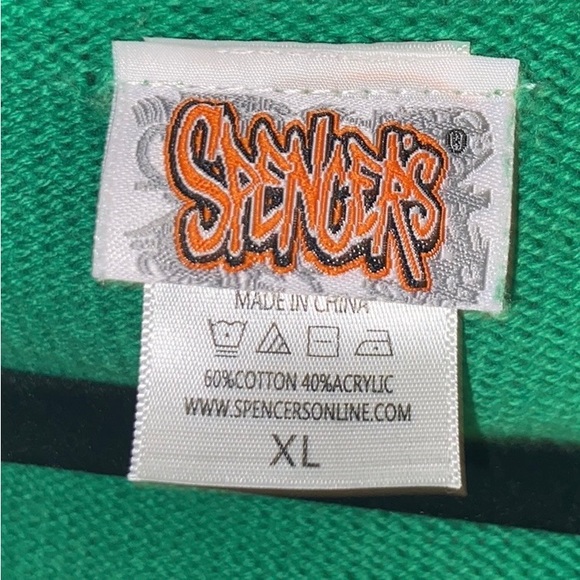 Christmas 🎄 UGLY Sweater “EAT ME” Half-Eaten Gingerbread Man Women’s XL - Picture 4 of 5